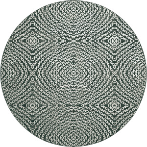 Brisbane Midnight 8' x 8' Round Rug