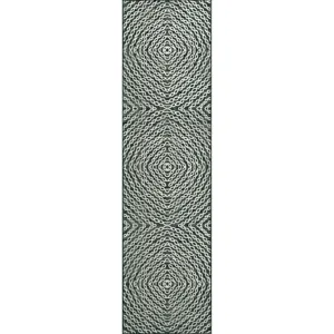 Brisbane Midnight 2\'3\" x 7\'6\" Runner Rug