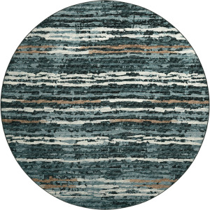 Brisbane Midnight 8' x 8' Round Rug