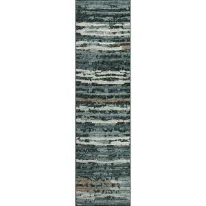 Brisbane Midnight 2\'3\" x 7\'6\" Runner Rug
