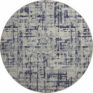 Brisbane Eggplant 8' x 8' Round Rug
