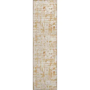 Brisbane Khaki 2\'3\" x 7\'6\" Runner Rug