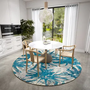 Brisbane Cobalt 8\' x 8\' Round Rug