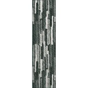 Brisbane Midnight 2\'3\" x 7\'6\" Runner Rug
