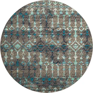 Brisbane Sable 8\' x 8\' Round Rug