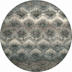 Brisbane Midnight 8' x 8' Round Rug