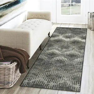 Brisbane Midnight 2\'3\" x 7\'6\" Runner Rug