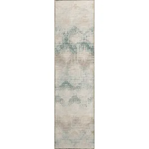 Brisbane Seascape 2\'3\" x 7\'6\" Runner Rug