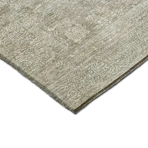 Luxury Washable Indoor/Outdoor Burano Linen 10\' x 14\' Rug