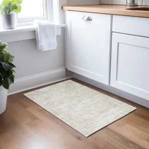 Luxury Washable Indoor/Outdoor Burano Linen 1\'8\" x 2\'6\" Rug