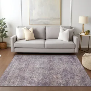 Luxury Washable Indoor/Outdoor Burano Plum 2\'6\" x 3\'10\" Rug