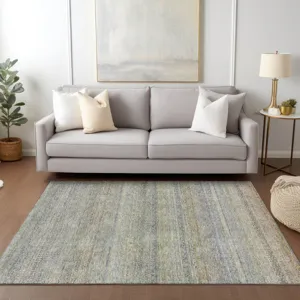 Luxury Washable Indoor/Outdoor Burano Seafoam 3\' x 5\' Rug