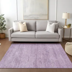 Luxury Washable Indoor/Outdoor Burano Lavender 9\' x 12\' Rug