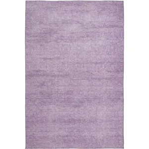 Luxury Washable Indoor/Outdoor Burano Lavender 9\' x 12\' Rug
