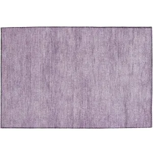 Luxury Washable Indoor/Outdoor Burano Lavender 1\'8\" x 2\'6\" Rug