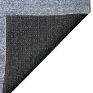Luxury Washable Indoor/Outdoor Burano Sky 5\' x 7\'6\" Rug