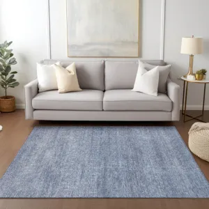 Luxury Washable Indoor/Outdoor Burano Sky 5\' x 7\'6\" Rug