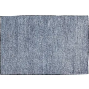 Luxury Washable Indoor/Outdoor Burano Sky 1\'8\" x 2\'6\" Rug