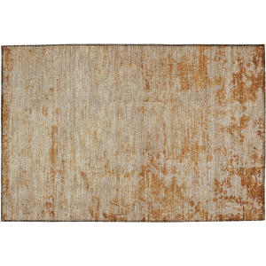 Luxury Washable Indoor/Outdoor Burano Copper Rug