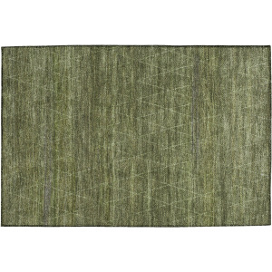 Luxury Washable Indoor/Outdoor Burano Olive Rug