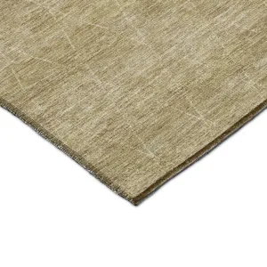 Luxury Washable Indoor/Outdoor Burano Wheat 3\' x 5\' Rug