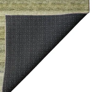 Luxury Washable Indoor/Outdoor Burano Aloe 9\' x 12\' Rug