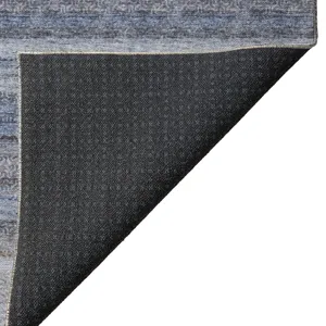 Luxury Washable Indoor/Outdoor Burano Blue 2\'6\" x 3\'10\" Rug
