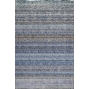 Luxury Washable Indoor/Outdoor Burano Blue Rug