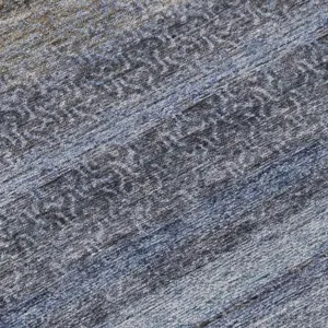 Luxury Washable Indoor/Outdoor Burano Blue 2\'6\" x 3\'10\" Rug
