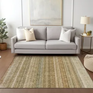 Luxury Washable Indoor/Outdoor Burano Copper 9\' x 12\' Rug