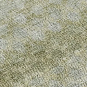 Luxury Washable Indoor/Outdoor Burano Aloe 1\'8\" x 2\'6\" Rug