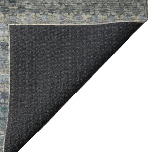 Luxury Washable Indoor/Outdoor Burano Blue 8\' x 10\' Rug