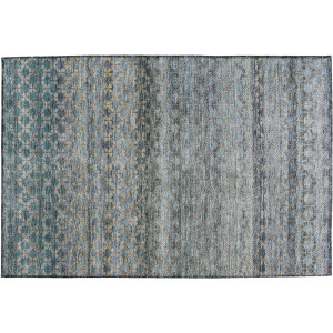 Luxury Washable Indoor/Outdoor Burano Blue Rug