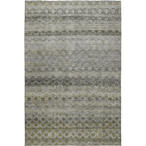 Luxury Washable Indoor/Outdoor Burano Pewter Rug