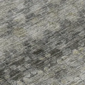 Luxury Washable Indoor/Outdoor Burano Pewter 2\'6\" x 3\'10\" Rug