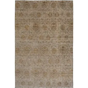 Luxury Washable Indoor/Outdoor Burano Brown 9\' x 12\' Rug