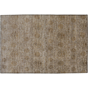 Luxury Washable Indoor/Outdoor Burano Brown Rug