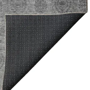 Luxury Washable Indoor/Outdoor Burano Gray 8\' x 10\' Rug