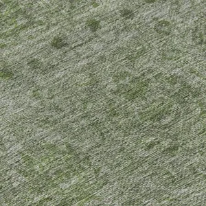 Luxury Washable Indoor/Outdoor Burano Olive 9\' x 12\' Rug