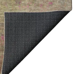 Luxury Washable Indoor/Outdoor Burano Cactus 2\'3\" x 7\'6\" Runner Rug