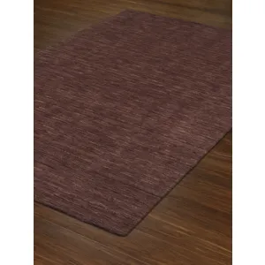 Rafia  Plum 3'6"x5'6"
