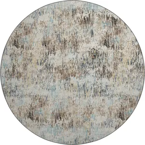 Camberly Driftwood 8\' x 8\' Round Rug