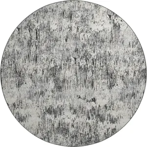 Camberly Graphite 8\' x 8\' Round Rug