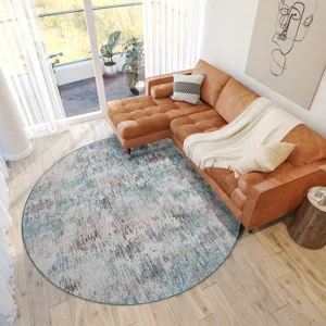 Camberly Skydust 8\' x 8\' Round Rug