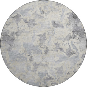 Camberly Graphite 8' x 8' Round Rug