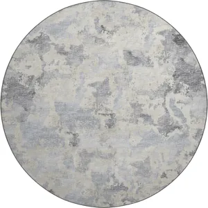 Camberly Graphite 8\' x 8\' Round Rug