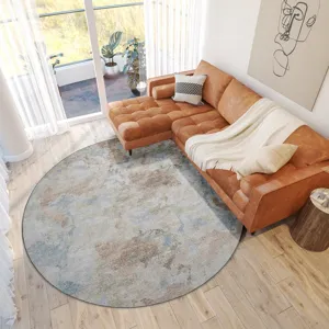 Camberly Seascape 8\' x 8\' Round Rug
