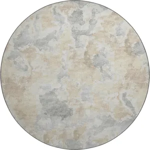 Camberly Stucco 8\' x 8\' Round Rug