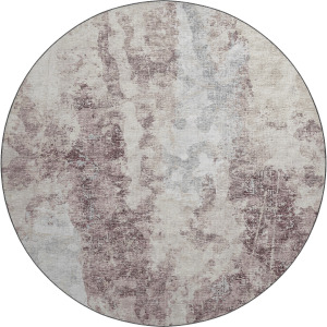 Camberly Merlot 8' x 8' Round Rug