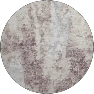 Camberly Merlot 8\' x 8\' Round Rug